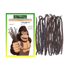 25 Whole Madagascar Bourbon Vanilla Beans