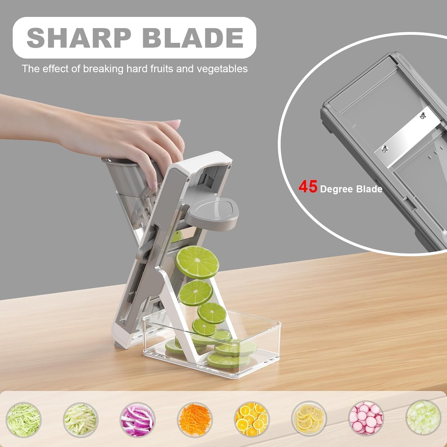 Safe Mandoline Slicer