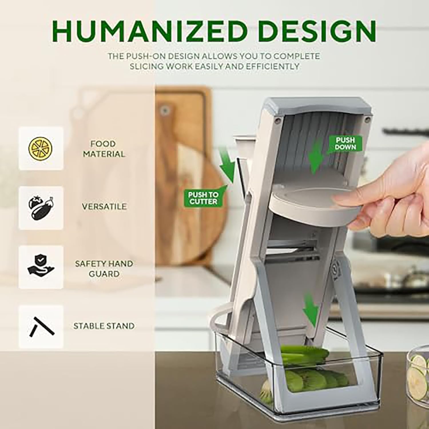 Safe Mandoline Slicer
