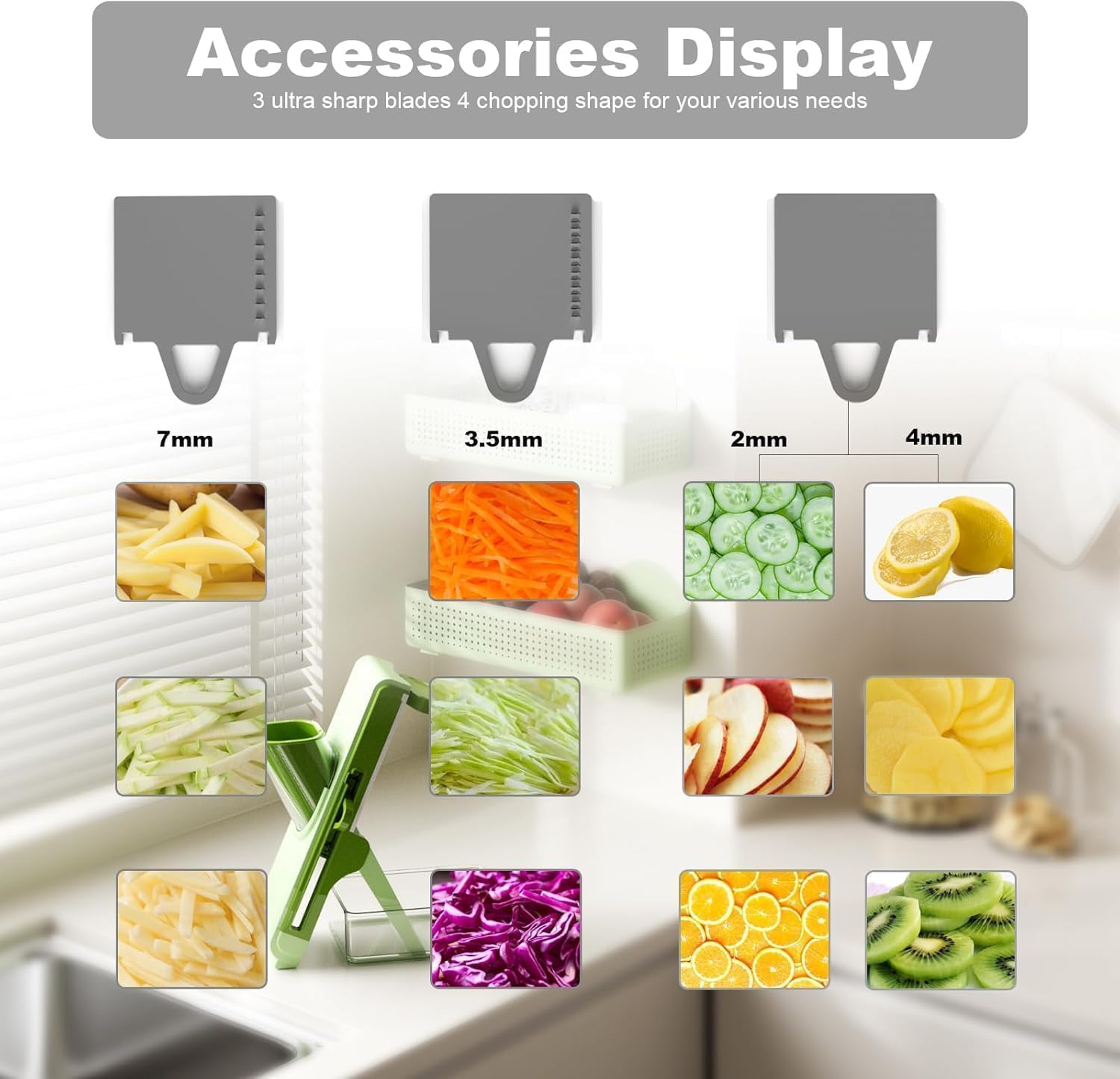 Safe Mandoline Slicer