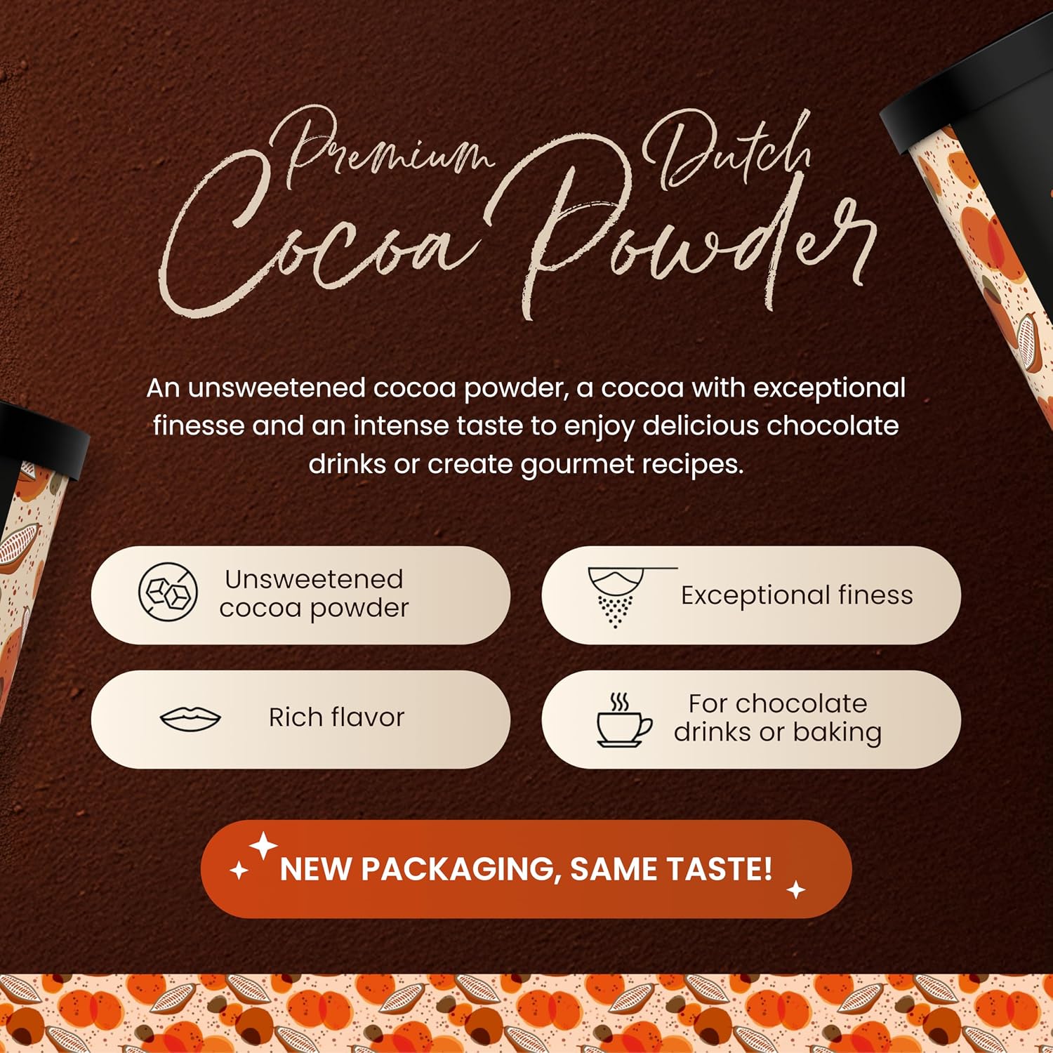 Valrhona Dark French Cocoa Powder
