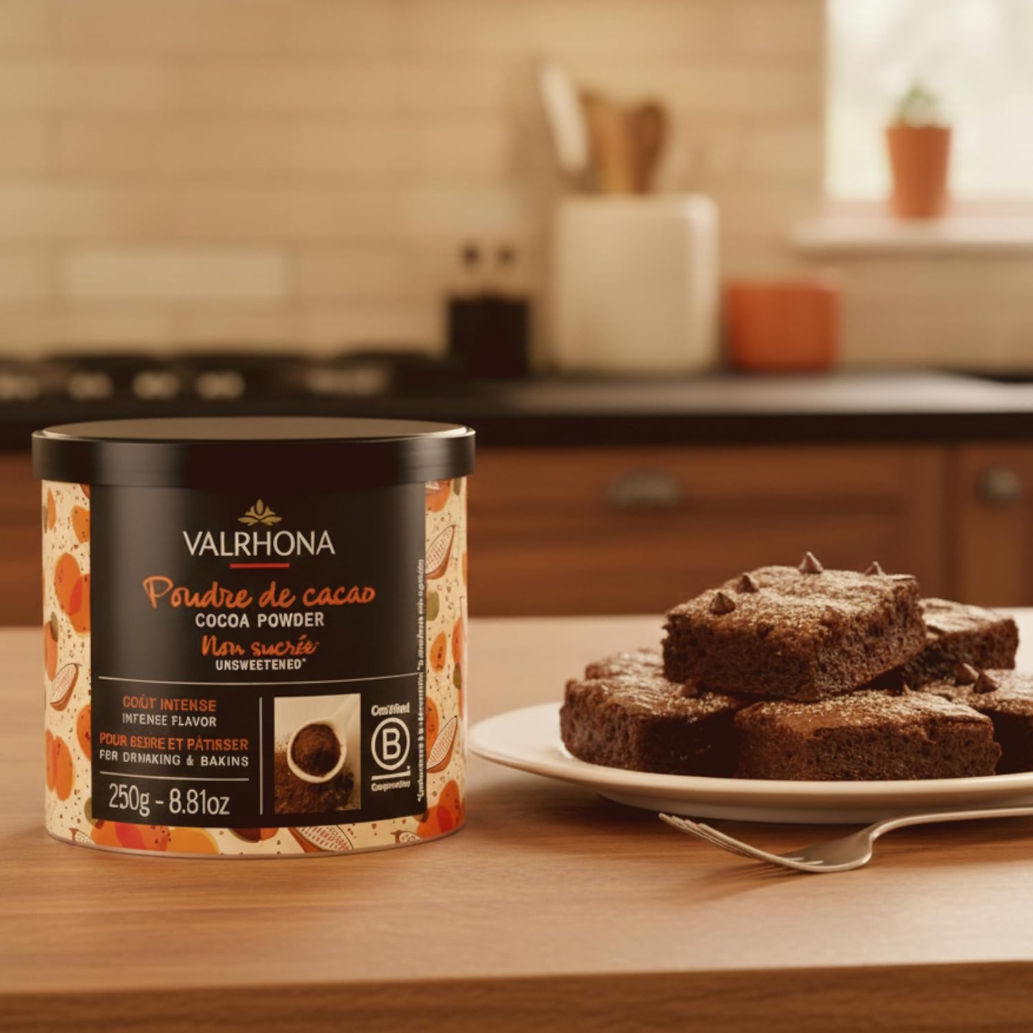 Valrhona Dark French Cocoa Powder