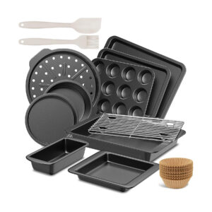 Non-stick Bakeware 12 Piece Baking Set