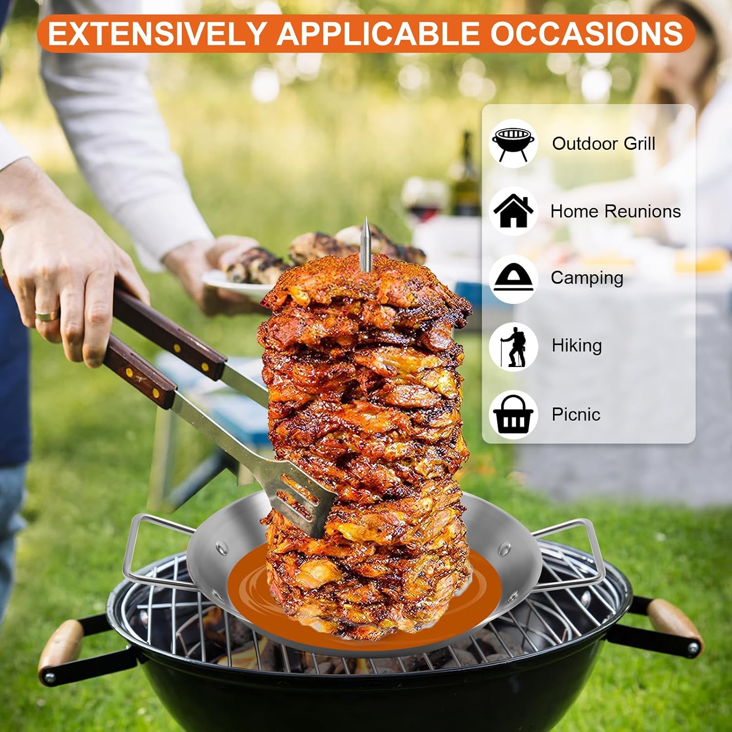 Al Pastor Skewer for Grill - Image 3